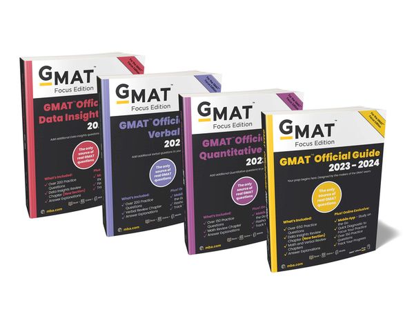 GMAT Official Guide 2023-2024 Bundle, Focus Edition