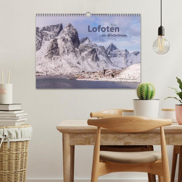 Produktbild: Lofoten ...ein Wintertraum (Wandkalender 2026 DIN A3 quer), CALVENDO Monatskalender