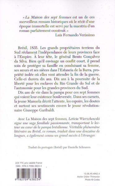 Produktbild: La maison des sept femmes