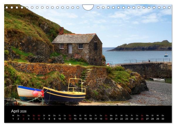 Produktbild: Cornwall (Wandkalender 2026 DIN A4 quer), CALVENDO Monatskalender