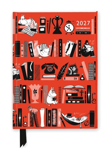 Tove Jansson – Mumin Bücherregal – Terminkalender 2027