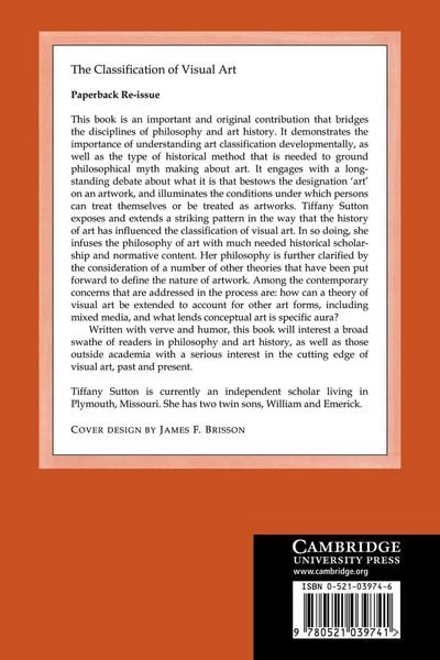 Produktbild: The Classification of Visual Art