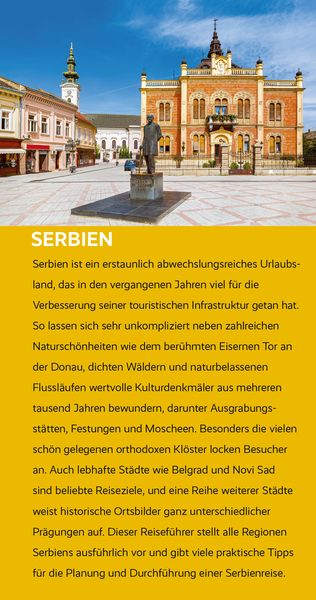 Produktbild: TRESCHER Reisef&uuml;hrer Serbien