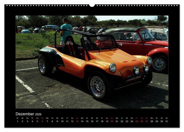 Produktbild: Buggys - die Kultautos der 80er (Wandkalender 2026 DIN A2 quer), CALVENDO Monatskalender