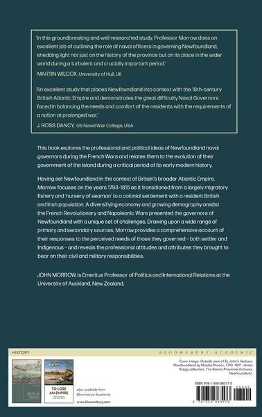 Produktbild: The Naval Government of Newfoundland in the French Wars