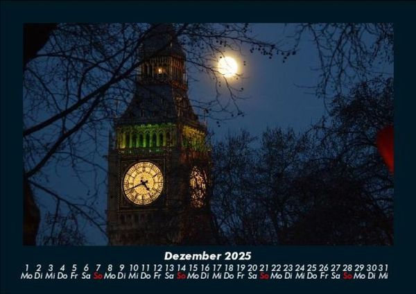 Produktbild: Londons sch&ouml;nste Seiten 2025 Fotokalender DIN A5