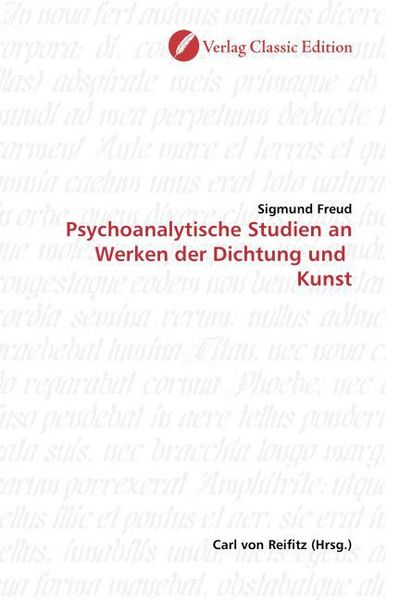 Produktbild: Freud, S: Psychoanalytische Studien an Werken der Dichtung u