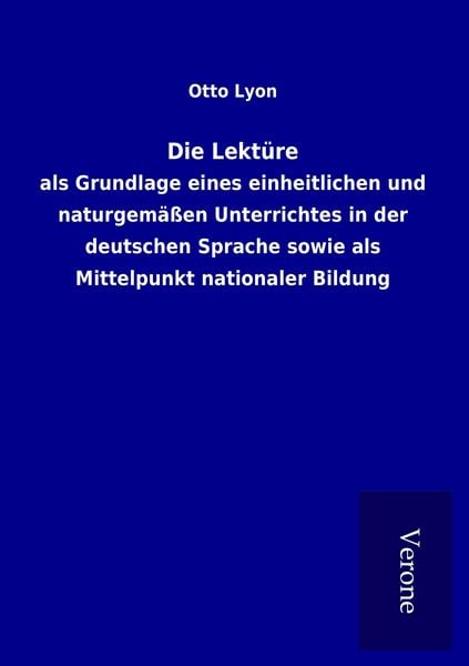 Produktbild: Die Lekt&uuml;re