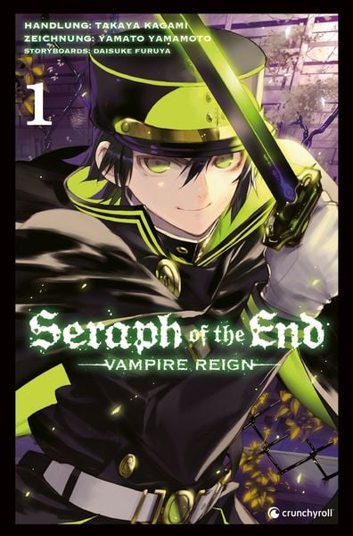 Seraph of the End 01, Taschenbuch von Takaya Kagami,Yamato Yamamoto,Daisuke Furuya, Crunchyroll Manga