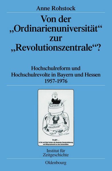 Produktbild: Von der "Ordinarienuniversit&auml;t" zur "Revolutionszentrale"?