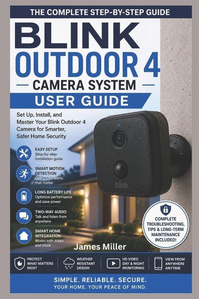 Produktbild: Blink Outdoor 4 User Guide for Beginners and Seniors