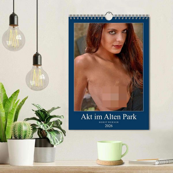 Produktbild: Akt im Alten Park (Wandkalender 2026 DIN A4 hoch), CALVENDO Monatskalender