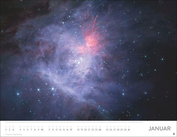 Produktbild: Das Universum Posterkalender 2027