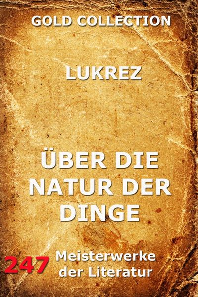 Produktbild: &Uuml;ber die Natur der Dinge