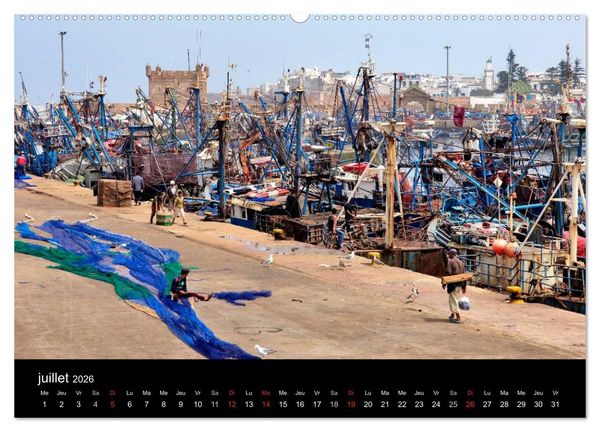 Produktbild: Essaouira Maroc (Calendrier mural 2026 DIN A2 vertical) calendrier de bureau