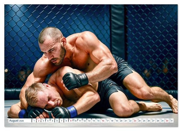 Produktbild: MMA Mixed Martial Arts (Wandkalender 2026 DIN A2 quer), CALVENDO Monatskalender