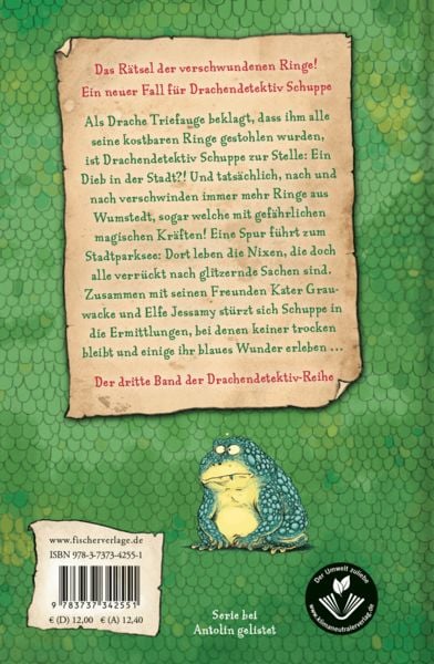 Produktbild: Drachendetektiv Schuppe &ndash; Algensuppe und Nixenspucke