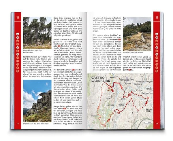 Produktbild: KOMPASS Wanderf&uuml;hrer Portugal Nord, 55 Touren