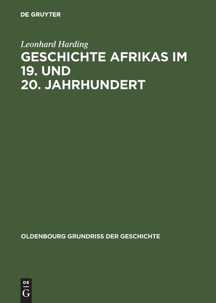 Produktbild: Geschichte Afrikas im 19. und 20. Jahrhundert