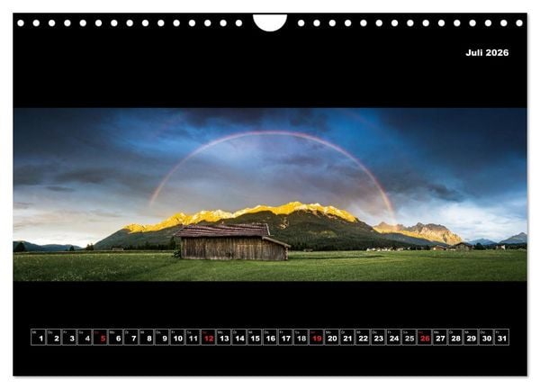 Produktbild: Weitblicke - Panoramen (Wandkalender 2026 DIN A4 quer), CALVENDO Monatskalender