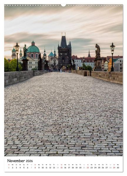 Produktbild: Prachtvolles Prag (hochwertiger Premium Wandkalender 2026 DIN A2 hoch), Kunstdruck in Hochglanz