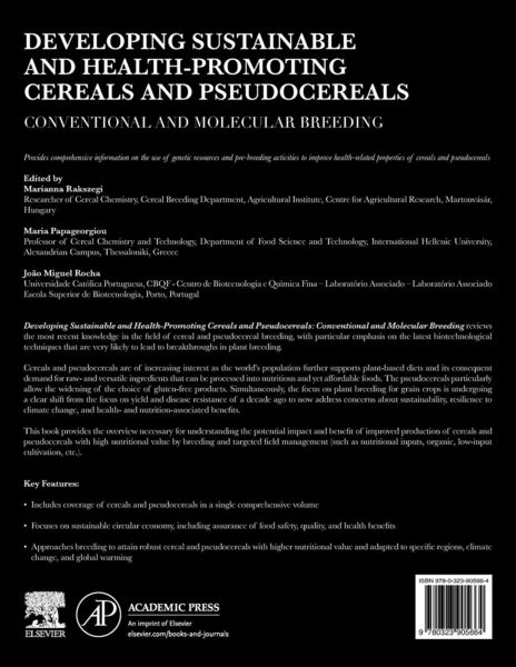 Produktbild: Developing Sustainable and Health-Promoting Cereals and Pseudocereals