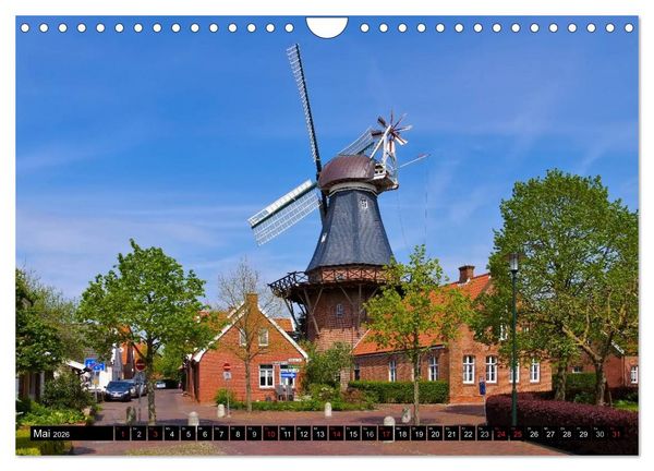 Produktbild: Papenburg und das Rheiderland (Wandkalender 2026 DIN A4 quer), CALVENDO Monatskalender
