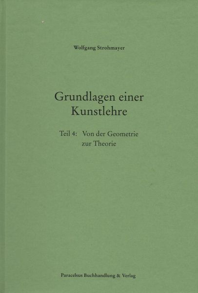 Produktbild: Grundlagen einer Kunstlehre