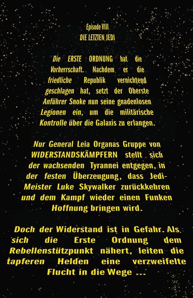 Produktbild: Star Wars: Die letzten Jedi