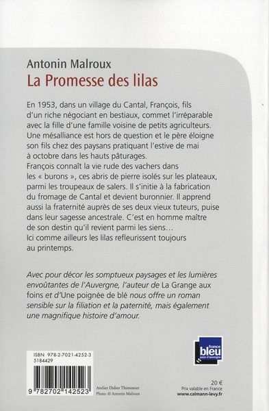 Produktbild: La promesse des lilas