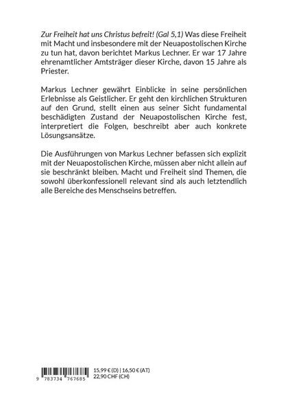 Produktbild: Macht und Freiheit