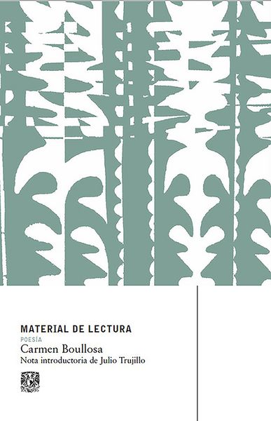 Produktbild: Material de Lectura. Carmen Boullosa