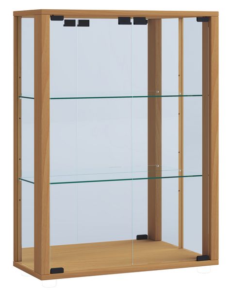 Produktbild: Wandvitrine H&auml;ngevitrine Glasvitrine Udina Spiegel