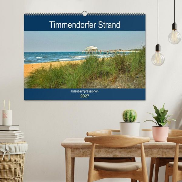 Produktbild: Timmendorfer Strand - Urlaubsimpressionen (Wandkalender 2027 DIN A2 quer), CALVENDO Monatskalender