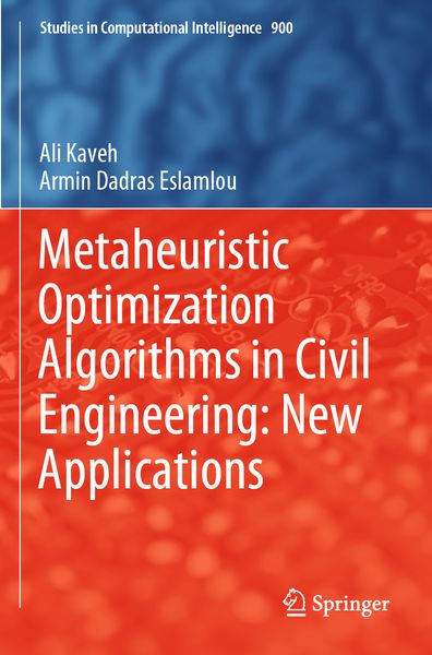 Produktbild: Metaheuristic Optimization Algorithms in Civil Engineering: New Applications