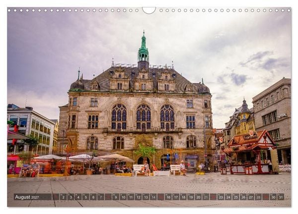 Produktbild: Ein Blick auf Halle an der Saale (Wandkalender 2027 DIN A3 quer), CALVENDO Monatskalender