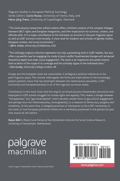 Produktbild: LGBT Activism and Europeanisation in the Post-Yugoslav Space