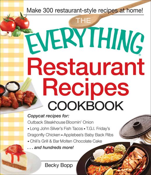 Produktbild: Bopp, B: The Everything Restaurant Recipes Cookbook