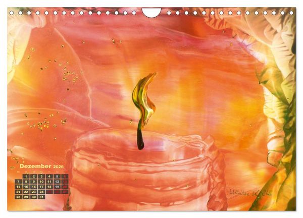 Produktbild: Encaustic Kunstkalender 2026 (Wandkalender 2026 DIN A4 quer), CALVENDO Monatskalender