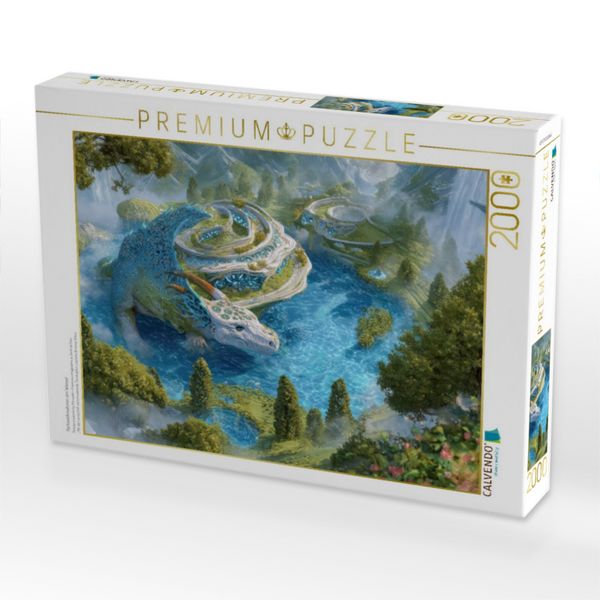 Produktbild: CALVENDO Puzzle Fantasiekreaturen am Wasser | 2000 Teile Lege-Gr&ouml;&szlig;e 90x67cm Foto-Puzzle f&uuml;r gl&uuml;ckliche Stunden