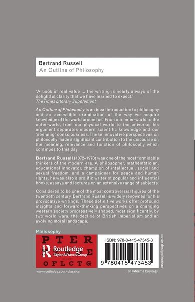 Produktbild: An Outline of Philosophy