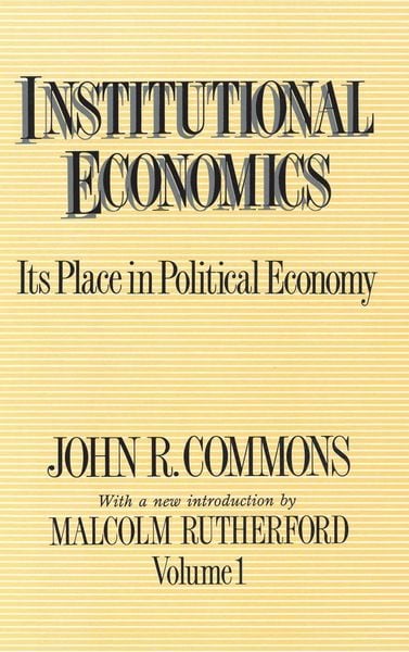 Produktbild: Institutional Economics