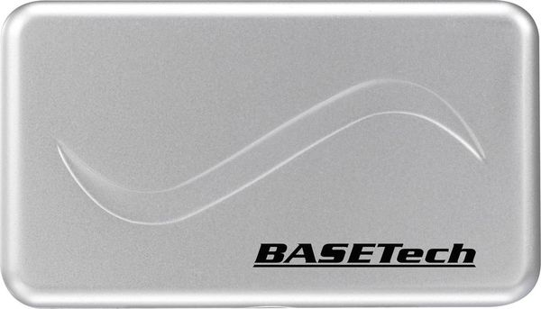 Produktbild: Basetech Taschenwaage SJS-60008 W&auml;gebereich (max.) 200 g Ablesbarkeit 0.01 g batteriebetrieben Silber
