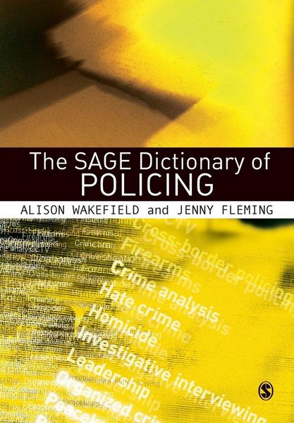Produktbild: The SAGE Dictionary of Policing
