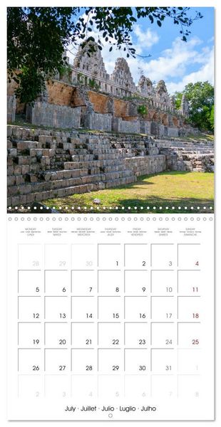 Produktbild: COLOURS OF MEXICO (Wall Calendar 2027 12 &times; 12 Inch) CALVENDO 12 Month Wall Calendar