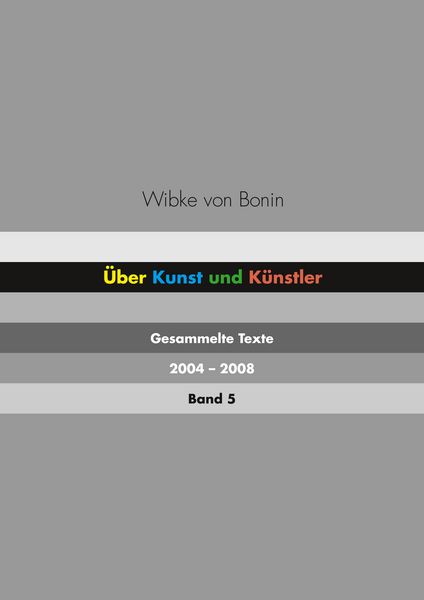 Produktbild: &Uuml;ber Kunst und K&uuml;nstler Band 5