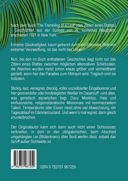Produktbild: Das Zittern eines Blattes
