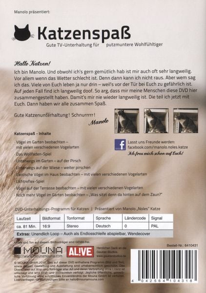 Produktbild: Katzenspass: