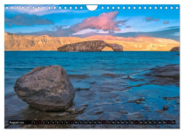 Produktbild: Patagonien und Feuerland (Wandkalender 2026 DIN A4 quer), CALVENDO Monatskalender