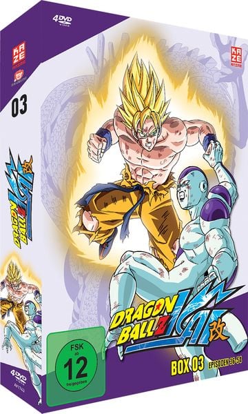 Produktbild: Dragonball Z Kai - Box 3/Ep. 36-54 [4 DVDs]